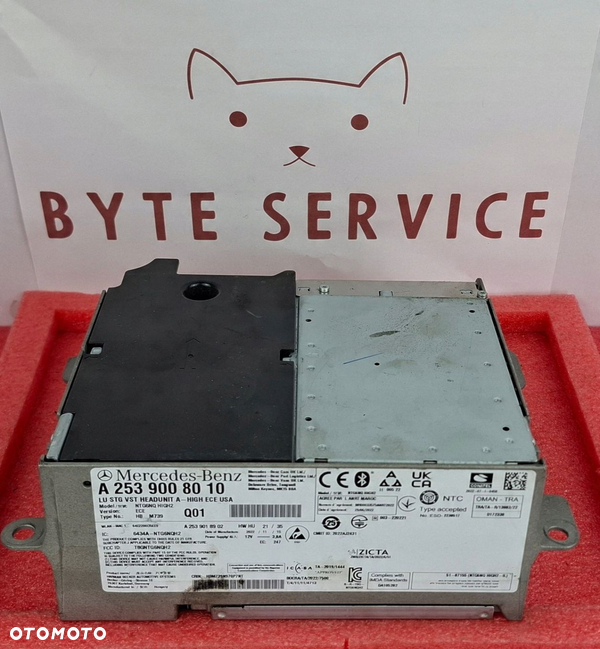 Mercedes-Benz Nawigacja Multimedia NTG6 High ECE USA A2539008010