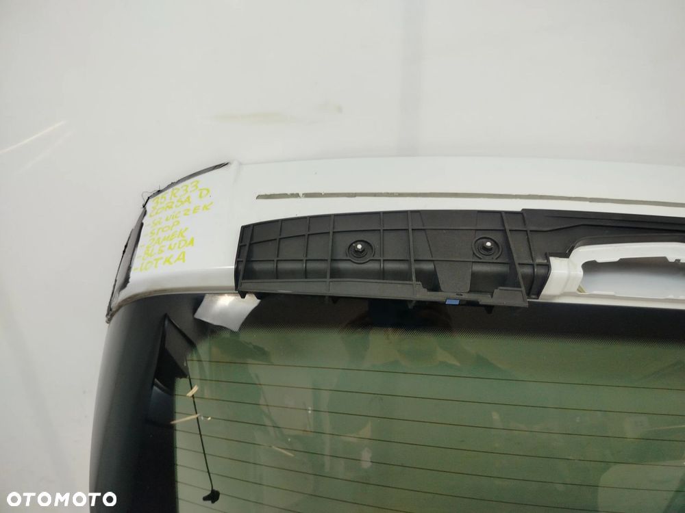 OPEL CORSA D 5D OPC LINE 06R- KLAPA BAGAŻNIKA TYŁ TYLNA Z474 - 9