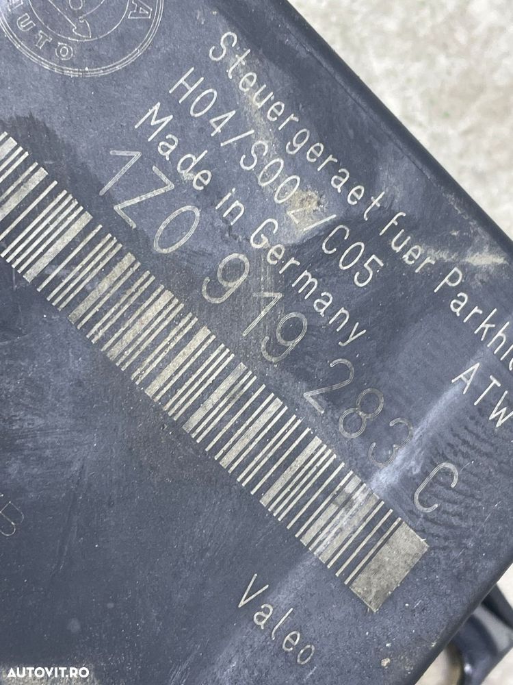 Modul senzori parcare 1Z0919283C Skoda Octavia 2 [2004 - 2008] 2.0 td - 2