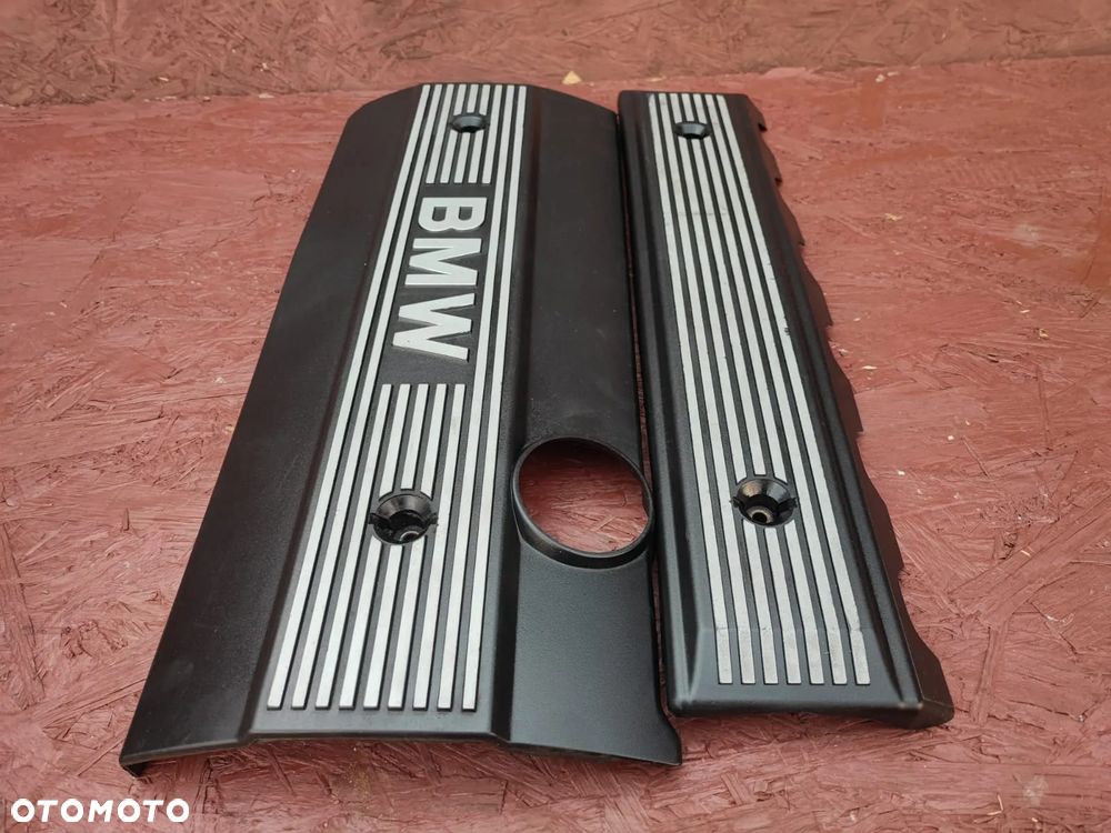 BMW E36 / E38 / E39 / Z3. ORYGINALNA POKRYWA SILNIKA / OSŁONA SILNIKA + OSŁONA KOLEKTORA SSĄCEGO DO SILNIKÓW GAMY M52B20 / M52B25 / M52B28. O NR: 1 748 633 / 1 740 160 OEM. W BARDZO DOBRYM STANIE. - 1