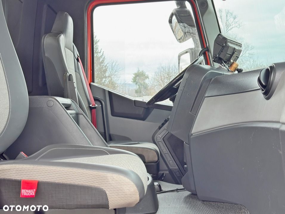 Renault K 430 * SKRZYNIA 7,50 m * HIAB 211 EP - 5 HIDUO + PILOT / 8x4 - 12