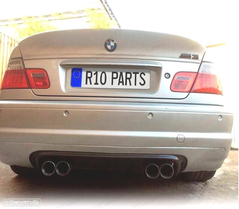 AILERON SPOILER TRASEIRO MALA LOOK CSL BMW E46 COUPE - 2