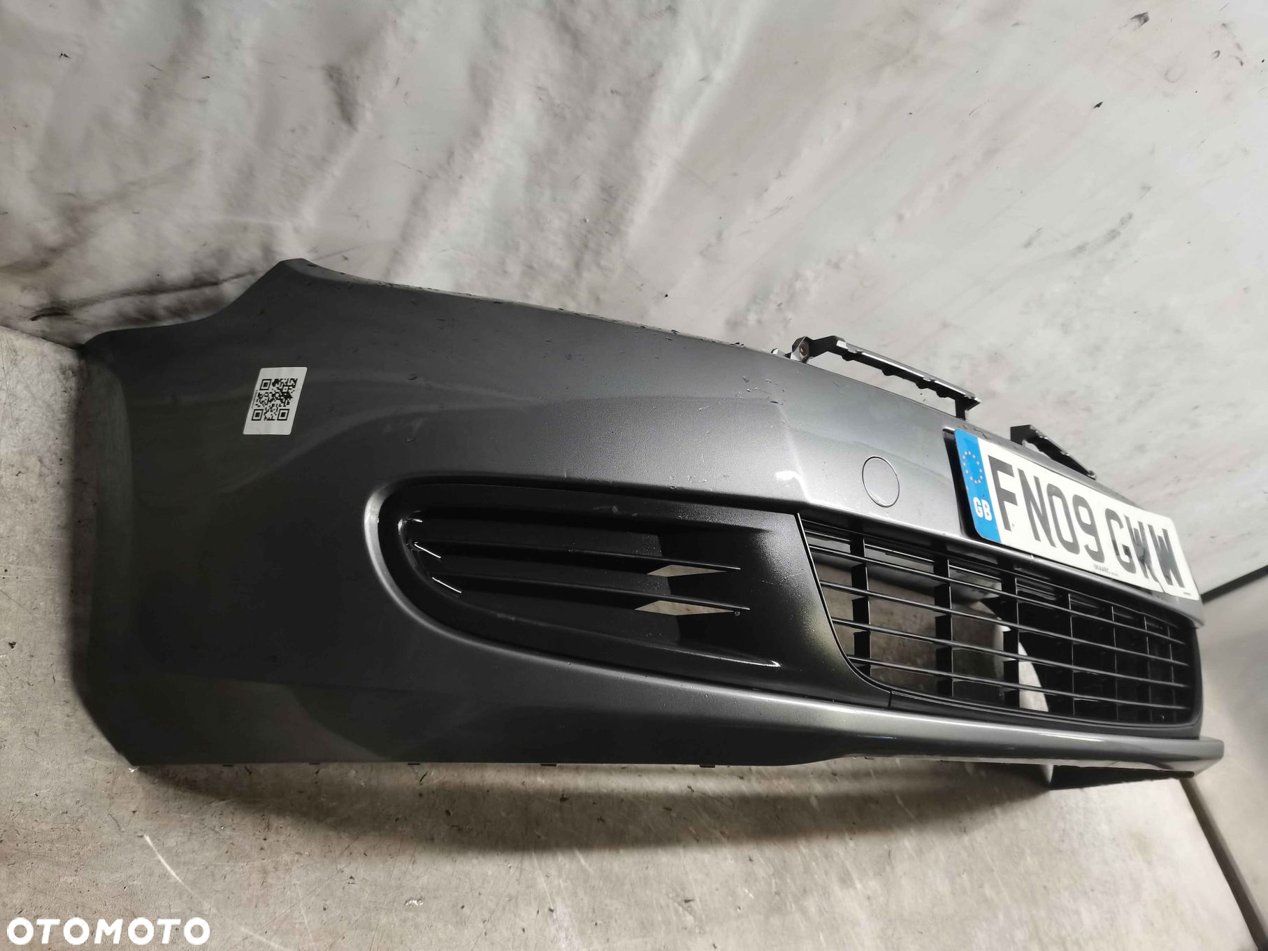 ^ ZDERZAK PRZÓD PRZEDNI VW VOLKSWAGEN GOLF 6 VI LA7T SZARY GRAFITOWY - 6