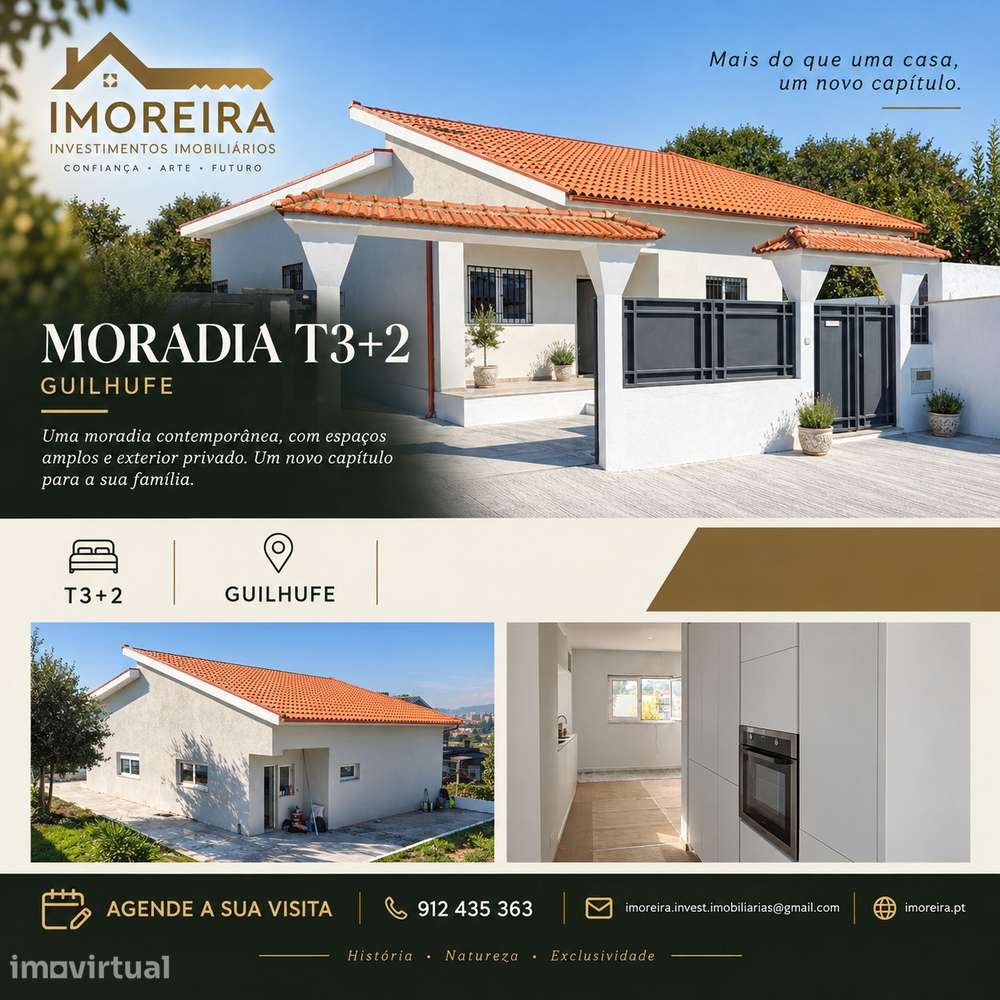 NOVA MORADIA T3+2 EM GUILHUFE PENAFIEL