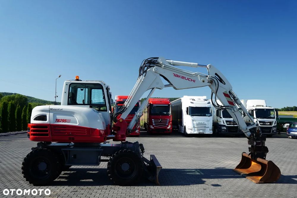 Takeuchi TB 295 W / KOPARKA KOŁOWA / ROTOTILT - 7