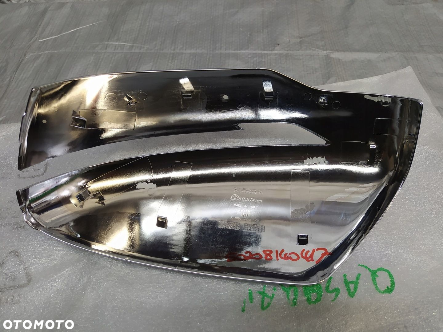 Lusterko Obudowa Prawe Qashqai 2 II J11 13- Chrom - 5