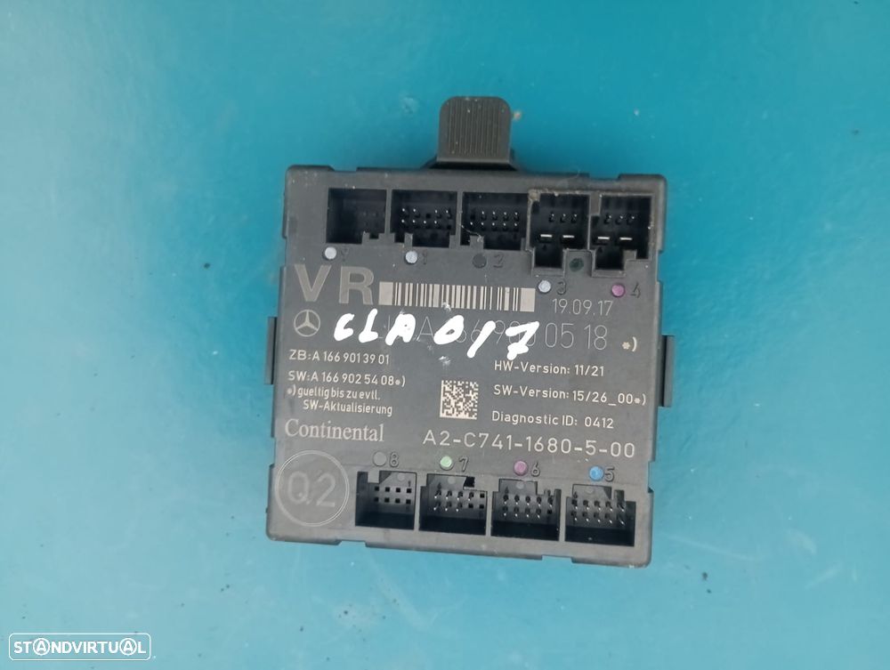 Módulo de controle / gestão da porta Mercedes CLA 2017 ref: A1669000518 - 1