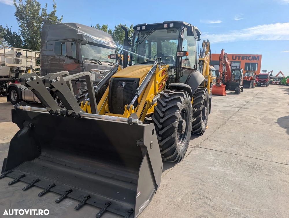 New Holland B115D, ROTI EGALE, FULL OPTION, Masa operationala 10t, motor 120CP, Certificat CE, Anv MICHELIN, automata POWERSHIFT, Cupa 4x1, FURCI, brat extensibil, ins picon, posibil leasing 5 ani, -PROMOTIE 89.900 EUR+Tva - 14