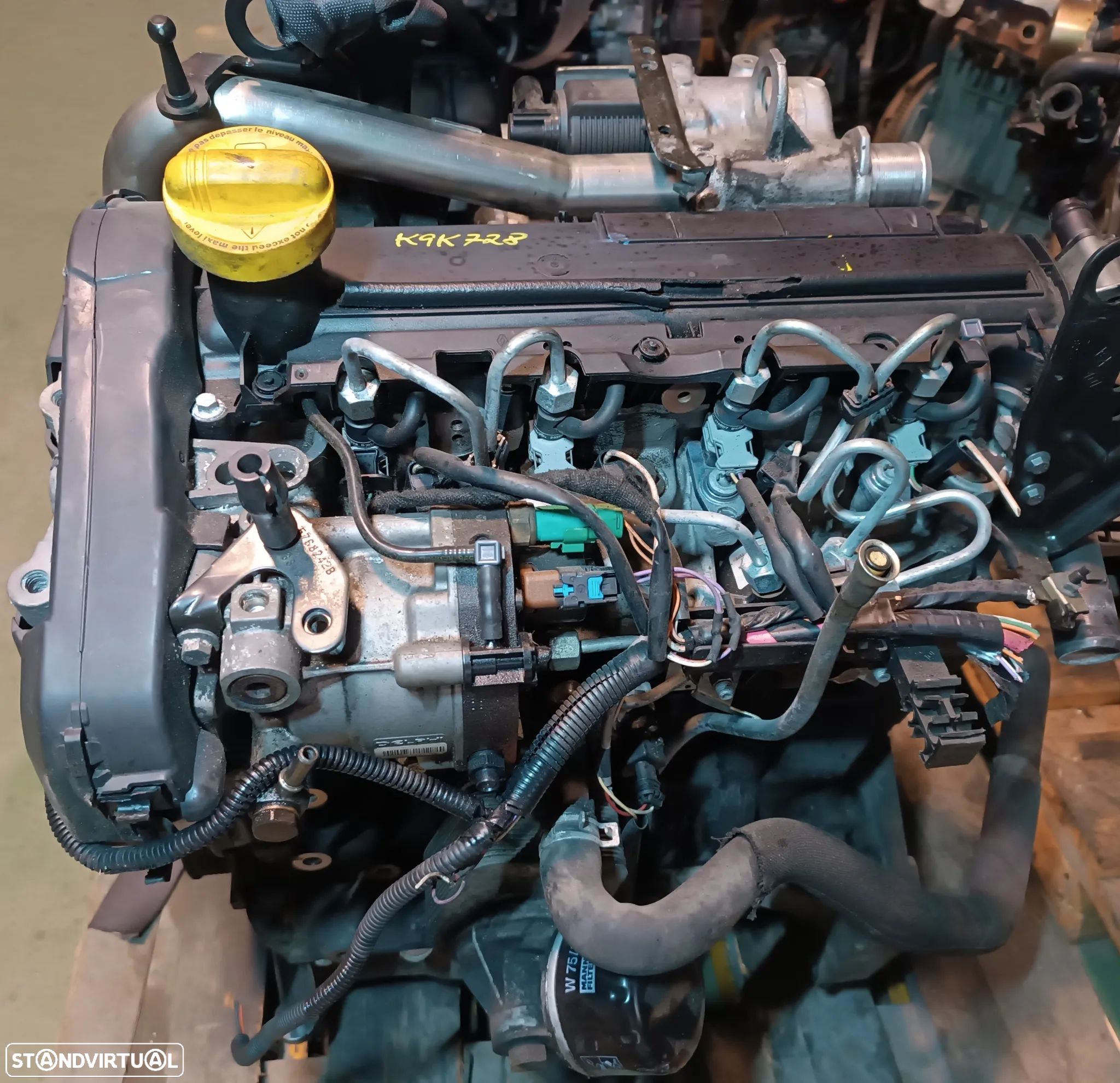 MOTOR RENAULT MEGANE II / SCENIC II 1.5DCI 100CV K9K728 - 1