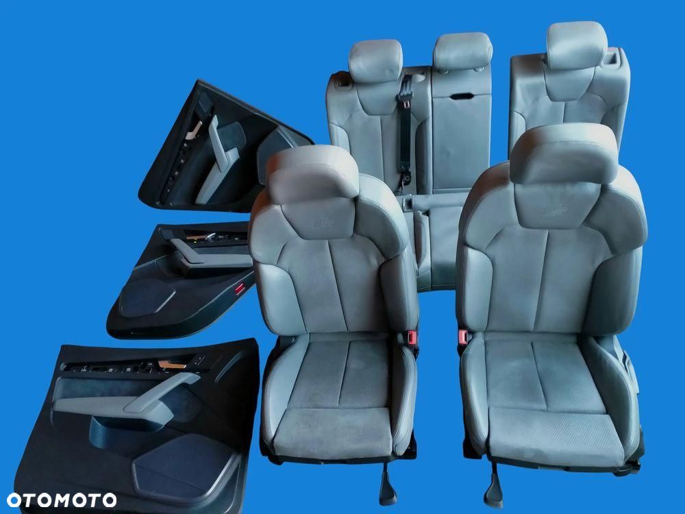 AUDI Q5 80A FY S-LINE FOTEL FOTELE KANAPA BOCZKI TAPICERKA ISOFIX - 1