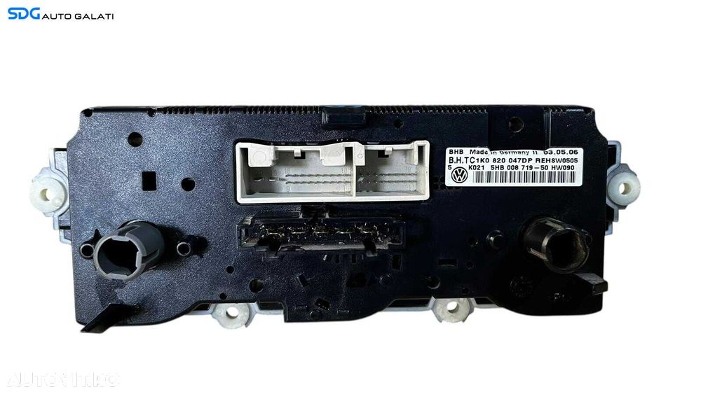 Panou Modul Unitate Comanda AC Aer Conditionat Clima Climatic Volkswagen Jetta 3 MK3 2005 - 2011 Cod 1K0820047DP 5HB008719 [LC0582] - 5