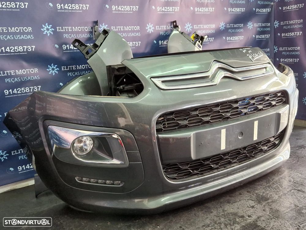 Frente completa usada CITROEN C3 PICASSO 2015 1.6 HDI capot parachoques guardalamas oticas radiadores - 5