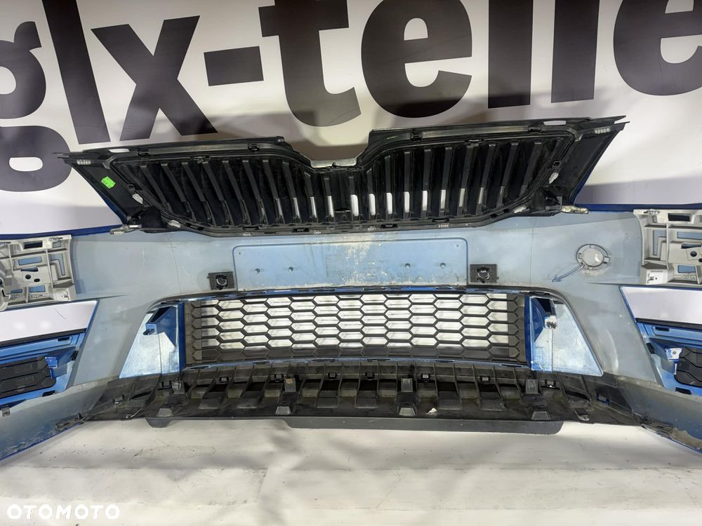 Skoda Octavia III RS Zderzak Przód Przedni LF5W 12-16 PDC Sprysk 5E0807221F - 10