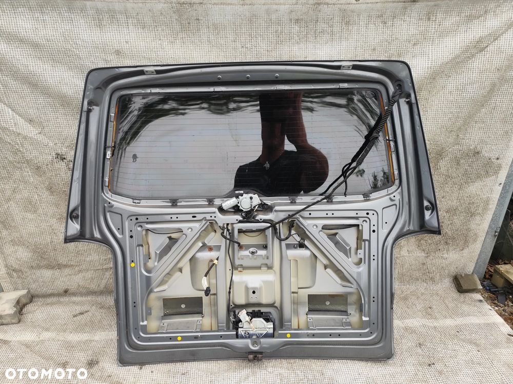 VW Transporter T5 T6 Multivan Klapa Tylna Tył Kompletna Szara LH7W - 20