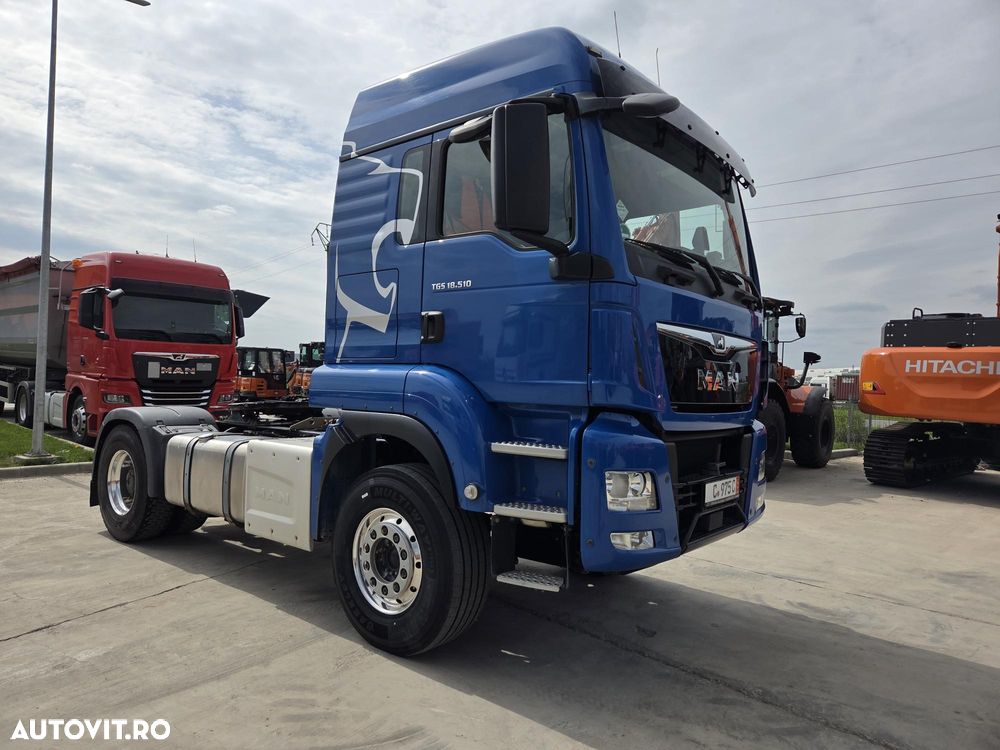 MAN TGS 18.510, 2020, 358.880km, KIT BASCULARE, Cutie viteze AUTOMATA+INTARDER 6 trepte, Frigider, Goarne, Jante Aluminiu, Rezervor aluminiu 600l, anv 315/80R22,5 80% ok, 510 CP euro 6 -2 ANI GARANTIE, posibil leasing 4 ani, STARE BUNA-PROMOTIE 37900 Eur - 4