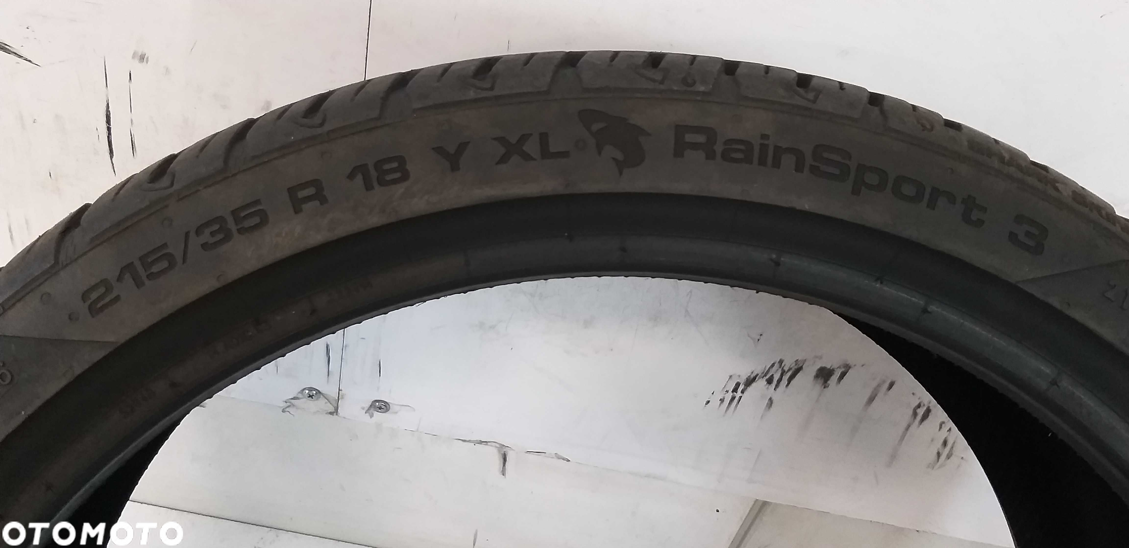 Szt 2324L Sztuka 215/35R18 84Y Uniroyal RainSport3 2016rok - 8