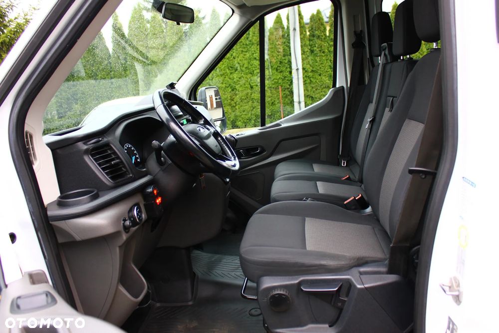 Ford TRANSIT BRYGADÓWKA 2.0 TDCI 130KM 7 OSÓB PAKA PLANDEKA OŚWIETLENIE ROBOCZE - 15