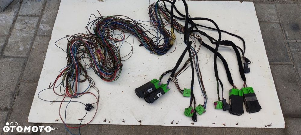 Grzanie Foteli Przód Tył Wiązka Elektryczna Skoda SuperB 2004 Gołdap