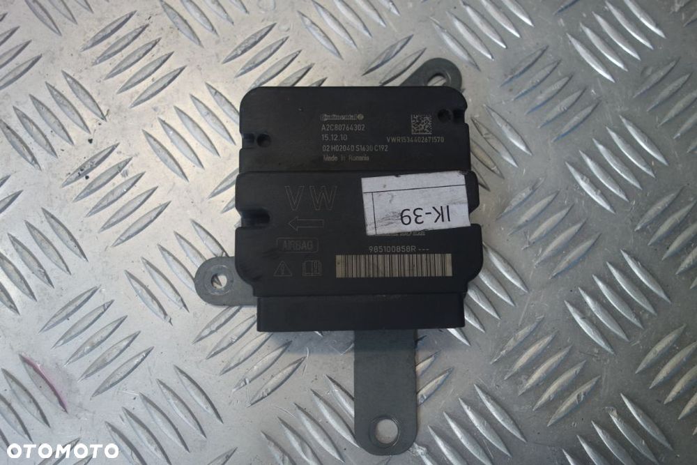 MODUŁ SENSOR AIRBAG RENAULT 985100858R - 1