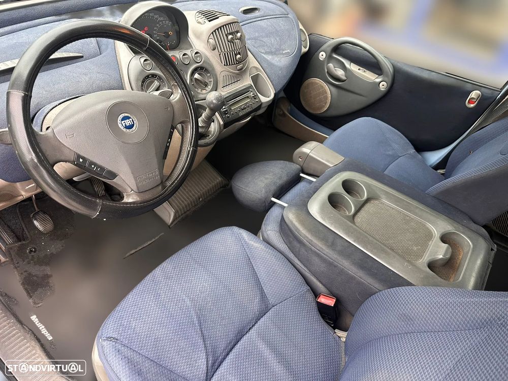 FIAT Multipla (186) 1.9 JTD 115 Diesel 115 cv  85 kW 2002 - 2010 186 A8.000 para peças - 5