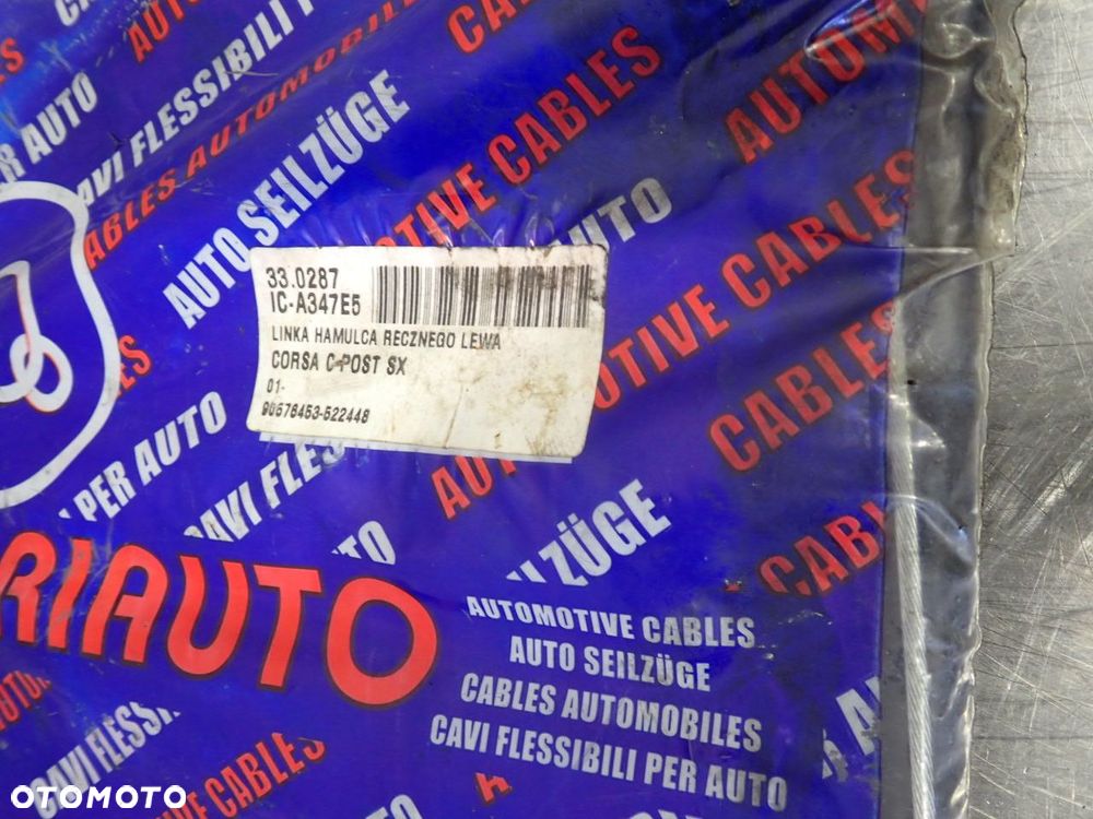 LINKA HAMULCA TYLNA OPEL CORSA-C 1.4  33.0287 33.0211.1 - 3