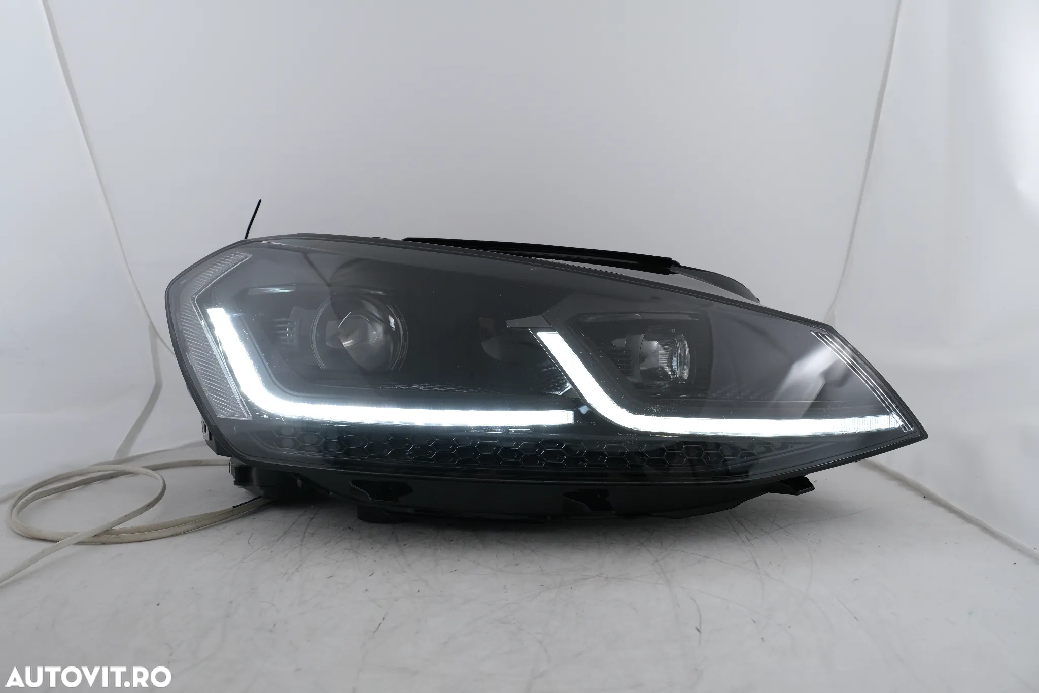 Faruri LED VW Golf 7 VII (2012-2017) Facelift G7.5 Design cu Semnal Dinamic - 5