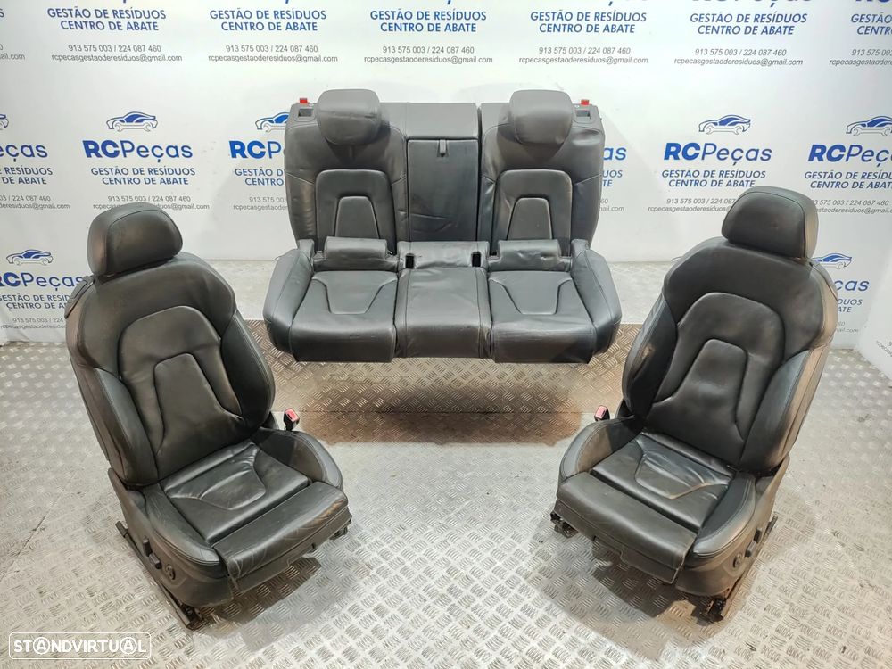 Conjunto Bancos Originais Pele Audi A5 8T S-Line 3 Portas - 9