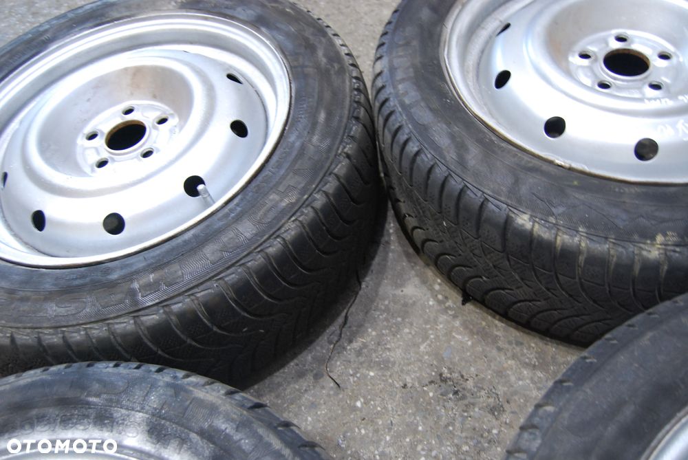 FELGI STALOWE + OPONY ZIMOWE 205/55R16 5X114 ET55 SUBARU LEGACY IV LIFT NISSAN - 4