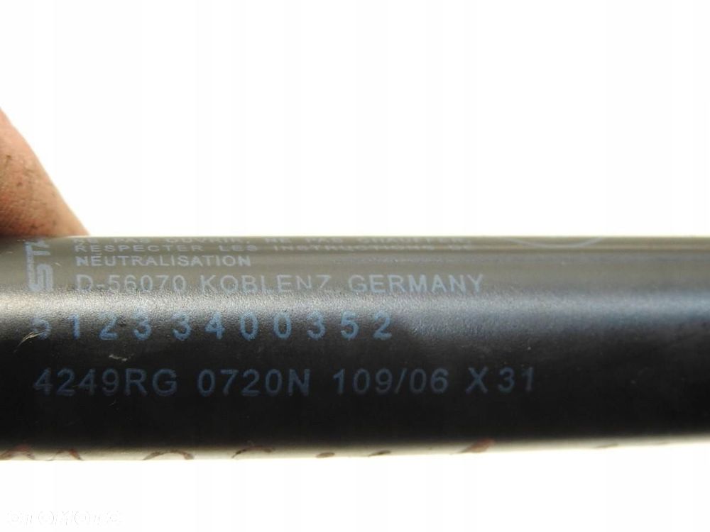 SIŁOWNIKI TELESKOPY MASKI BMW X3 E83 3400352 - 6