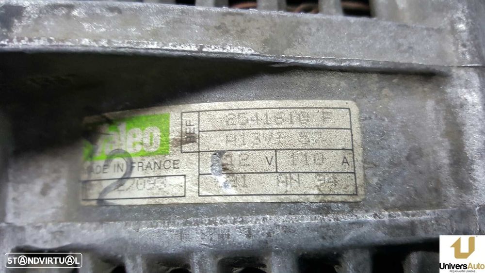 ALTERNADOR RENAULT MEGANE I SCENIC (JA0) 1.9 DIESEL - 4