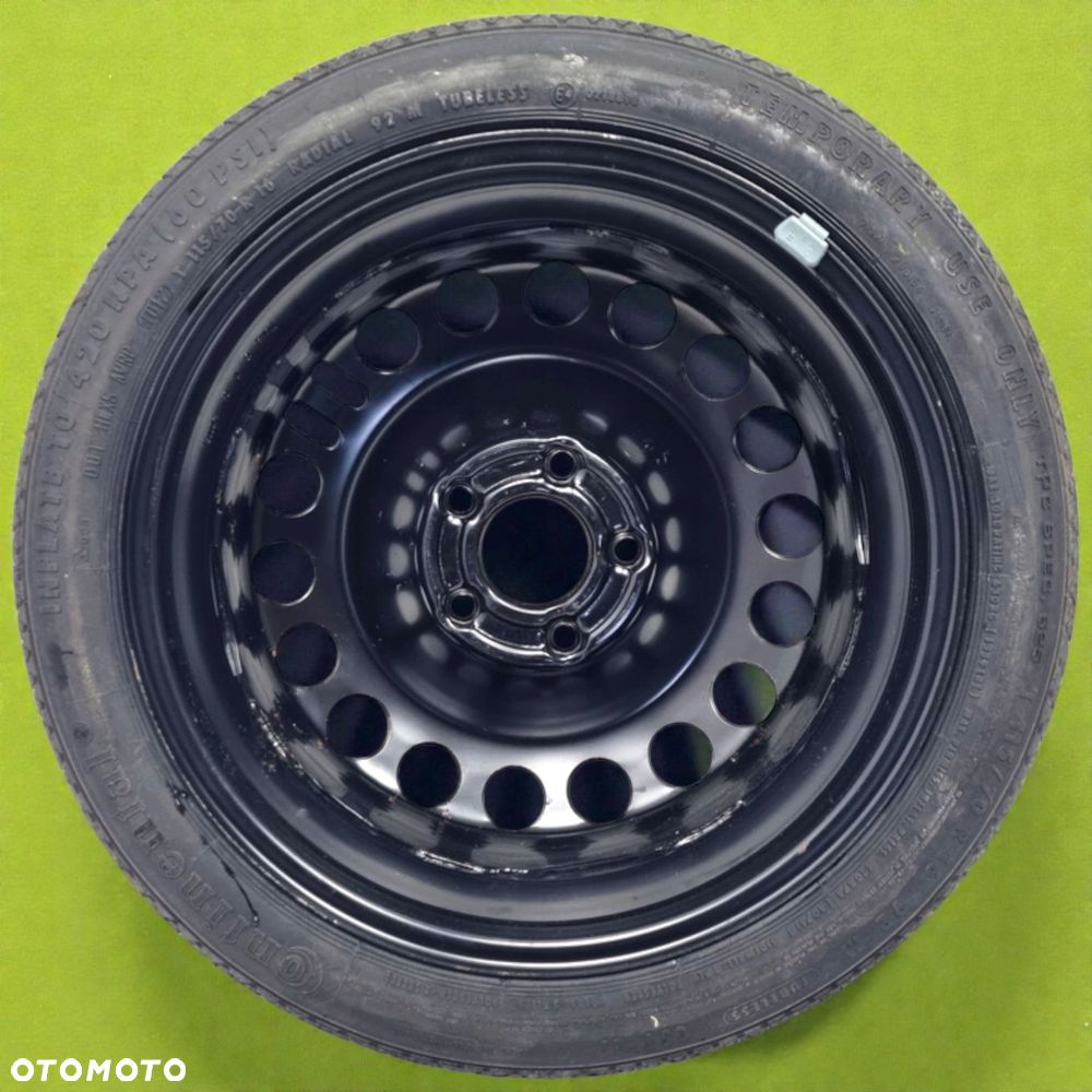 KOŁO DOJAZDOWE Opel Vectra C Astra H 115/70 R16 2160132 5x110 dojazdówka - 2
