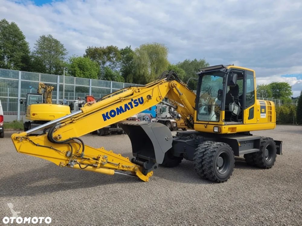 Komatsu PW 160 - 8 Wysięgnik dwuczęściowy, 3 ramiona - 2