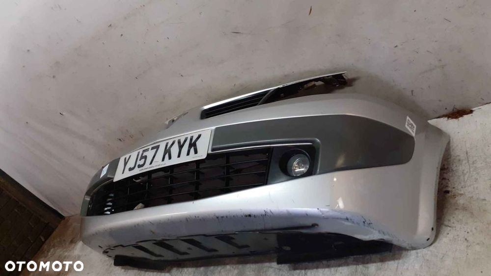 * ZDERZAK PRZÓD PRZEDNI DO RENAULT MEGANE II 2 LIFT FL TED69 SREBRNY HALOGENY - 4