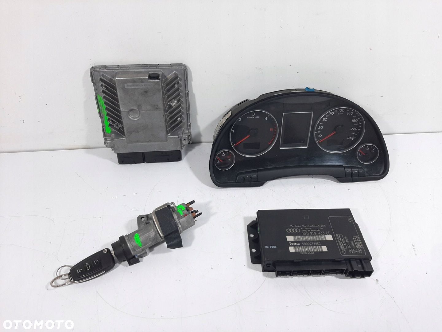 AUDI A4 B7 SEDAN 2.0TDI 07R STEROWNIK SILNIKA ZESTAW SIEMENS 03G96018AQ KPL - 1