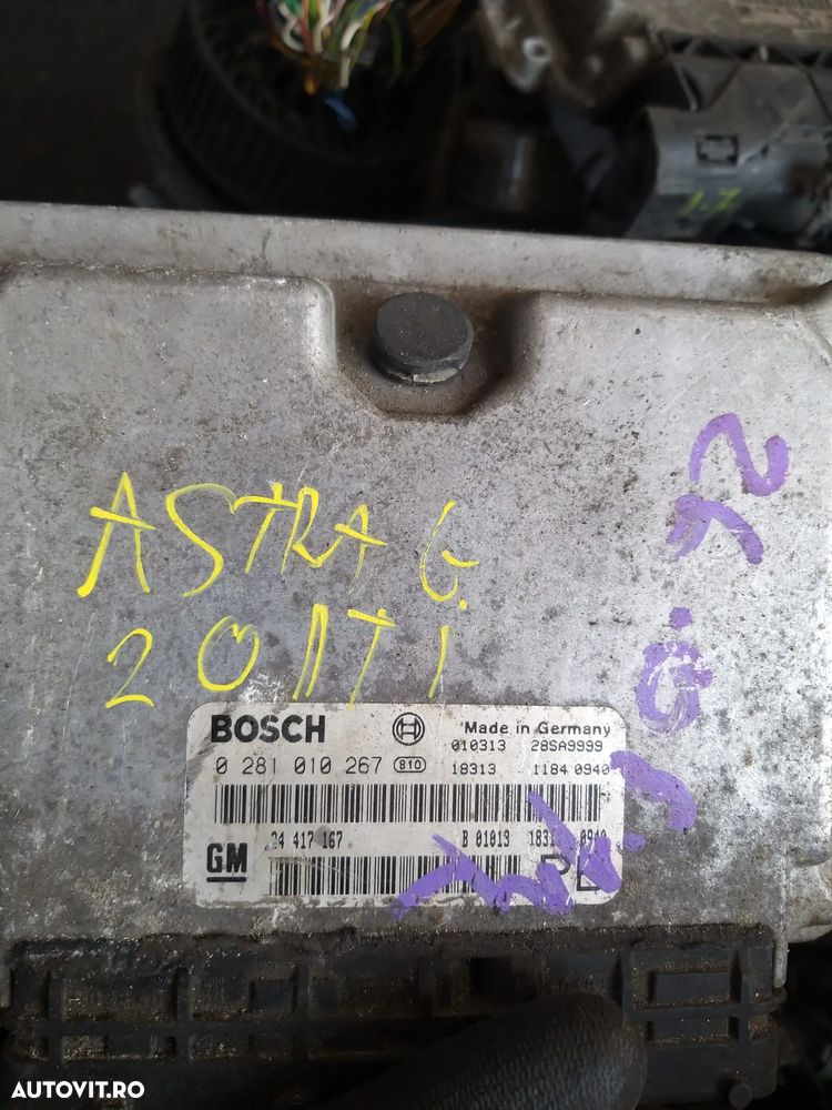 Calculator ECU cod: 0281010267 pentru Opel Astra G 2.0 DTI - 1