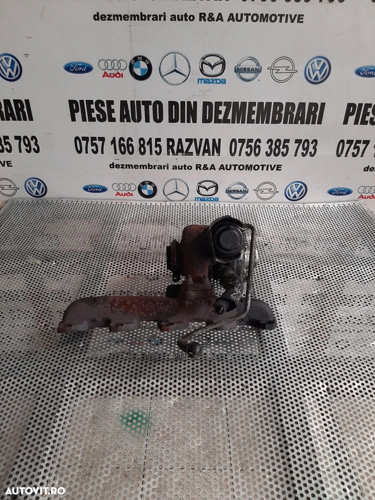 Turbo Turbina Ford Focus 2 Facelift C Max 1.6 Tdci 90 CP Euro 5 Motor GPDA Testata Cu Garantie Dezm - 3