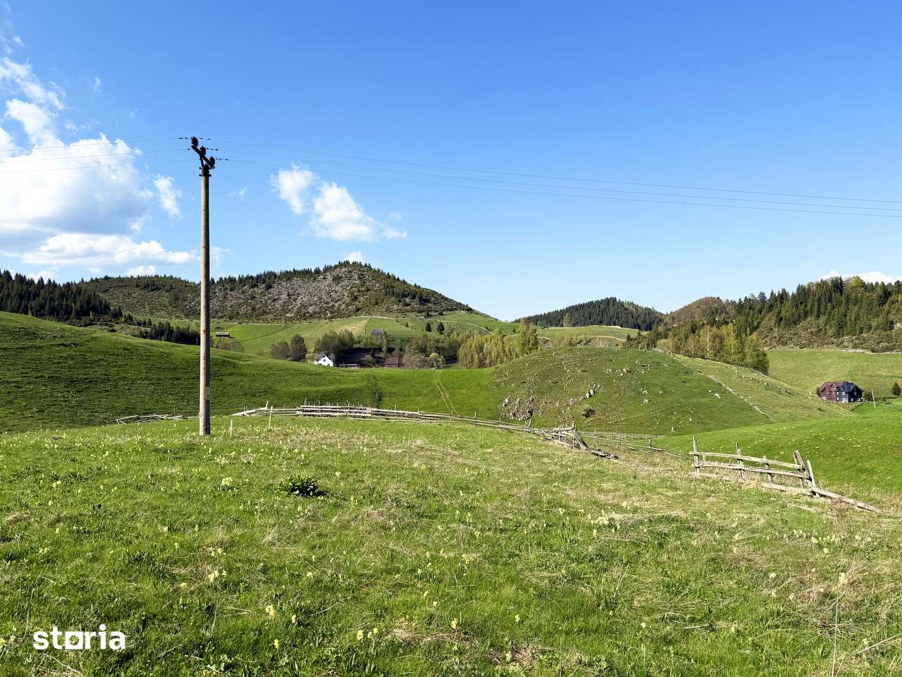 Teren intravilan, 8400 mp, comuna Fundata, zona Bran-Moeciu, Brasov - Imagine principală: 5/9