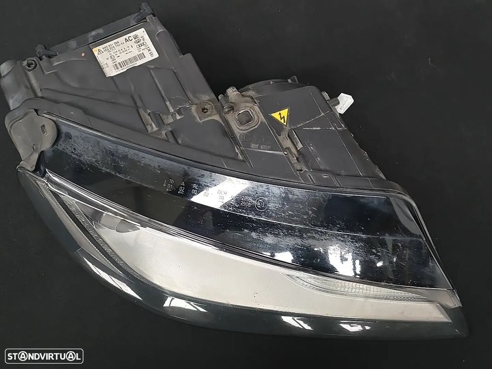 Farol otica frente direita Led Xenon originais HELLA para audi a8 d4 4h 2010+ - 5