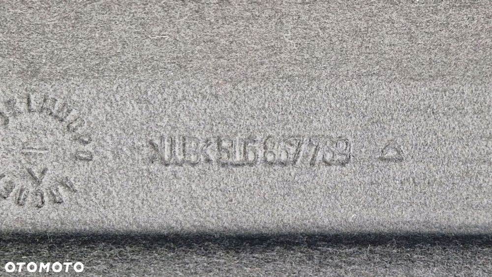 skoda yeti 09-17 półkia tylna bagażnika 5l6867769 - 5
