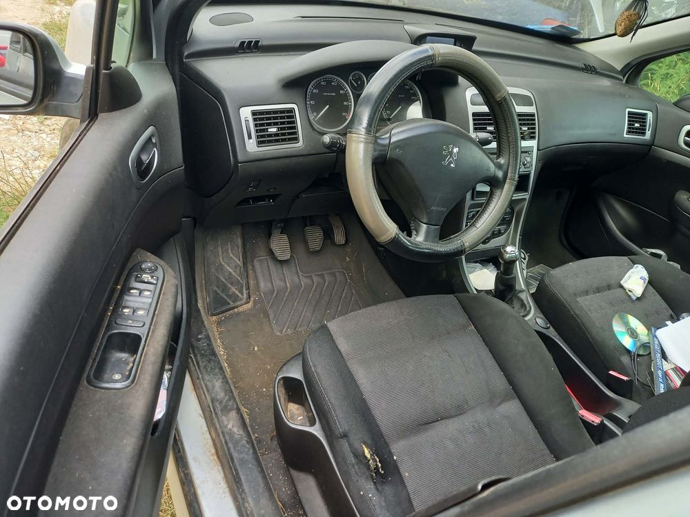 części PEUGEOT 307 SW EZRC kombi 1.6 benzyna 2003r. maska drzwi zderzak klapa fotele - 8