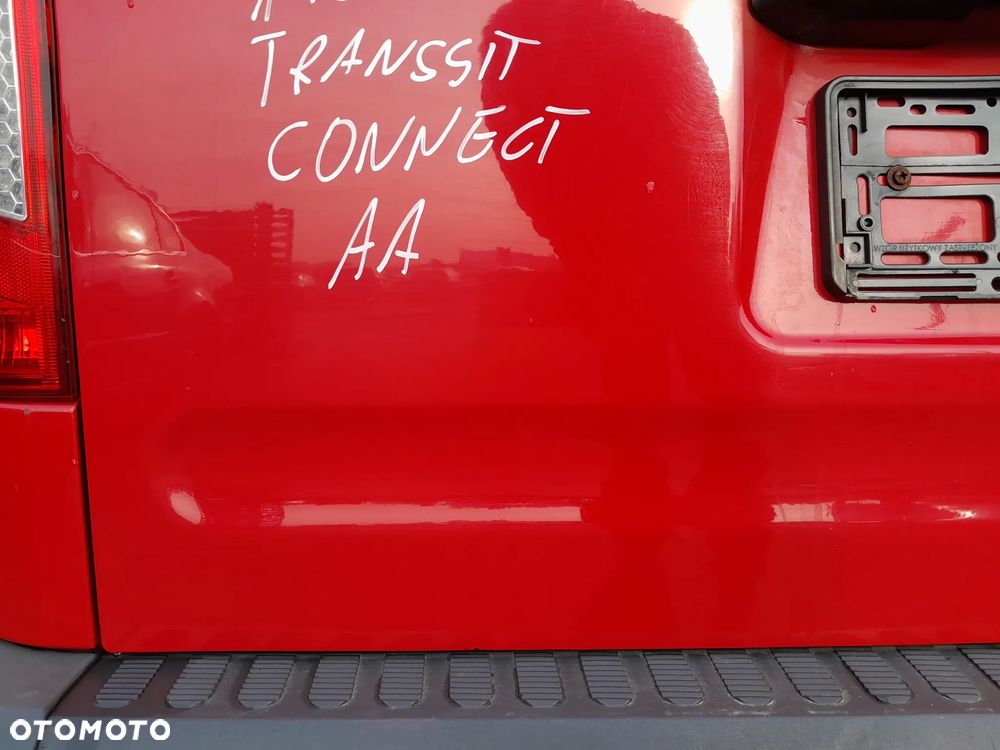FORD TRANSIT CONNECT KLAPA BAGAŻNIKA TYLNA TYŁ CZERWONA - 8
