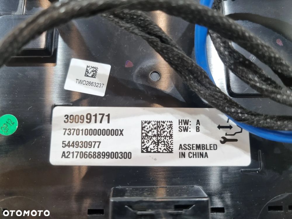 OPEL INSIGNIA B II WYŚWIETLACZ RADIO NAWIGACJA 39099171 - 4