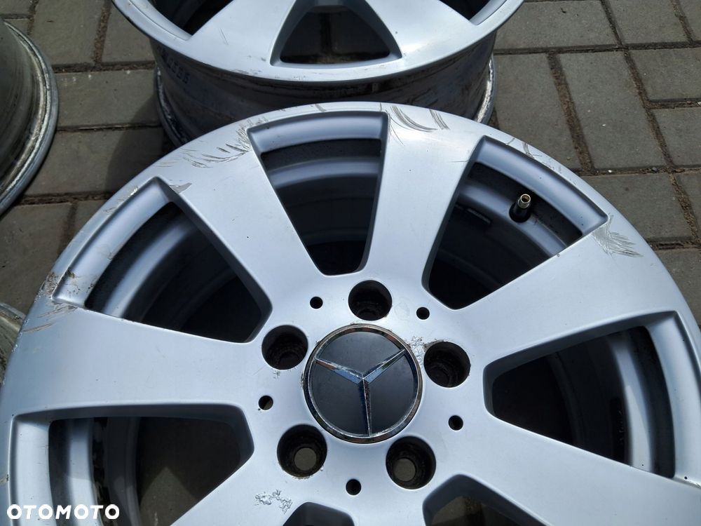 mercedes c klasa w204 felgi aluminiowe 16" 5x112 zamiennik - 4