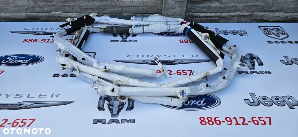 Jeep Grand Cherokee WL KRÓTKI Kurtyna powietrzna lewa Airbag lewy 68596093AA Kurtyna powietrza prawa Airbag prawy 68596092AA ORYGINAŁ NIE REGENEROWANA