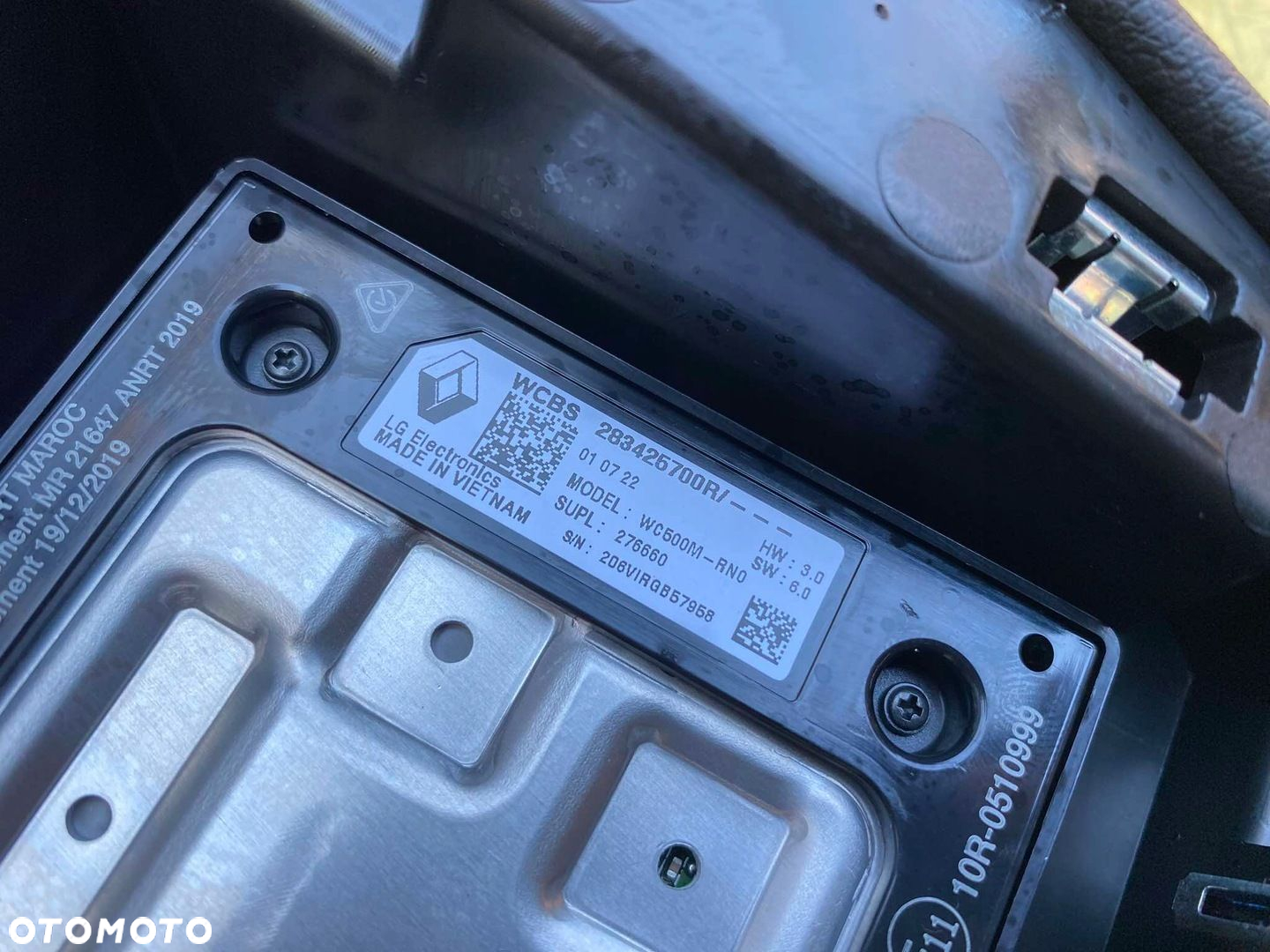 RENAULT MEGANE V E-TECH ŁADOWARKA INDUKCYJNA MODUŁ TELEFONU 283425700R - 6