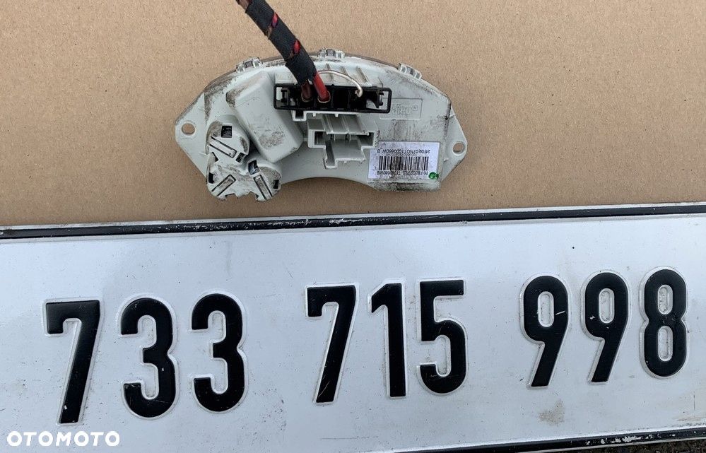 OPORNICA DMUCHAWY REZYSTOR BMW E87 E90 E91 E92 - 1