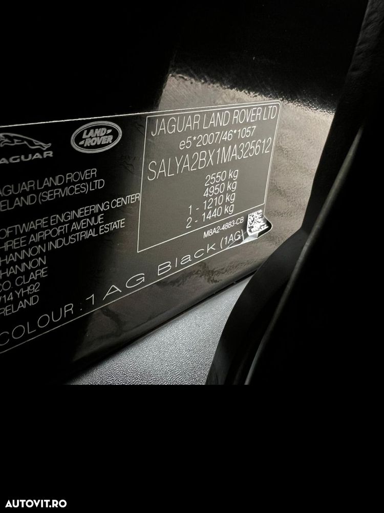 Land Rover Range Rover Velar R-Dynamic 2.0 P250 HSE - 10