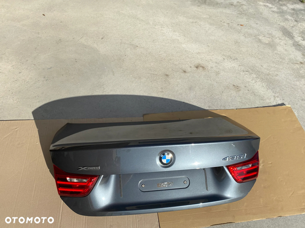 BMW 4 F32 Klapa bagażnika tył tylna KOMPLETNA kolor B39 idealna