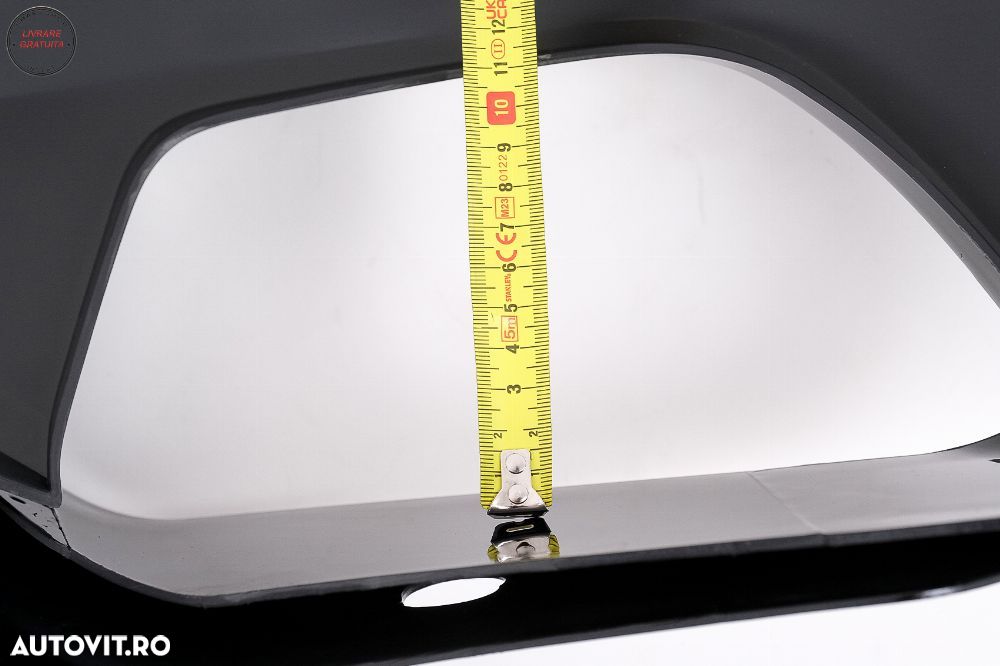 Difuzor Bara Spate BMW Seria 5 G30 G31 (2017-2019) M5 Design Negru Lucios- livrare gratuita - 9