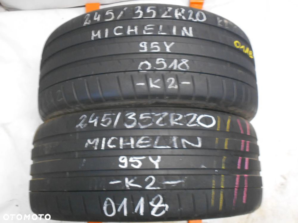 OPONY 245/35R20 MICHELIN PILOT SUPER SPORT K2 DOT 0518 6.2MM - 1